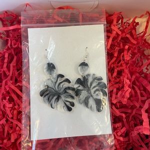 Handmade resin earrings